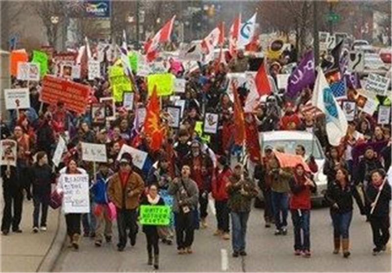 تظاهرات بومیان کانادا امروز برگزار می گردد