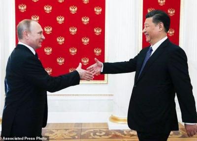 دیدار رهبران روسیه و چین در مسکو