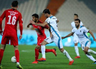 پیروزی پرگل پرسپولیس در نیمه اول