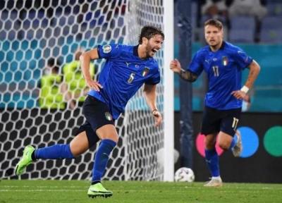 یورو 2020، لوکاتلی برترین بازیکن ملاقات ایتالیا - سوئیس شد