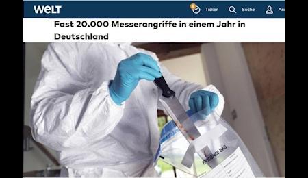 ثبت روزانه ی 50 مورد چاقوکشی در آلمان تور ارزان آلمان: ثبت روزانه ی 50 مورد چاقوکشی در آلمان