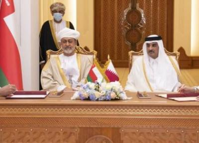 تور عمان ارزان: نخستین سفر سلطان عمان به قطر و امضای چند توافقنامه مالی و نظامی